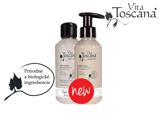 Vita Toscana - AQUA DI IRIS - KOSATEC Šampón 250ml. Prírodný a organický pigment.