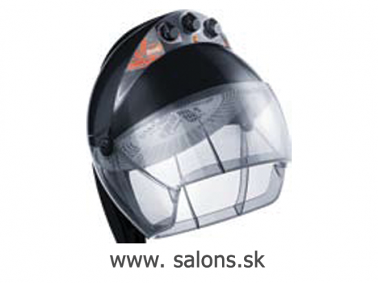 Ceriotti GONG 2V rýchlostná E13212 sušiaca helma + stojan čierna